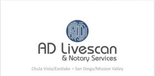 notaries in san diego A.D. Livescan & Notary Services
