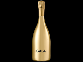 Gala Gold Sparkling Wine Bottle