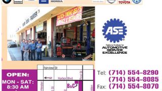 auto air conditioning service santa ana B C Advance Auto Repair