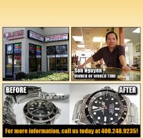 watch repair service santa clara World Time