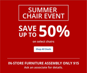 Summer Chair Event
