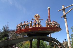 amusement park ride santa clara Delirium