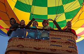 balloon ride tour agency santa rosa Up & Away Ballooning