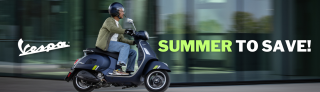 Get riding with financing as low as 3.99% APR for 36 months on all MY23 and prior models. The promotion is only valid from June 1st, 2023, until June 30th, 2023, on all Vespa MY23 and prior models.