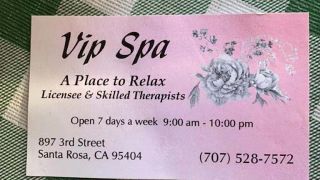 thai massage therapist santa rosa VIP Spa