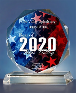 2020 Best of Simi Valley Awards in the category of Upholstery Shop