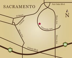 Sacramento Map
