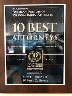 personal injury attorney sunnyvale Noel Hibbard Law Office