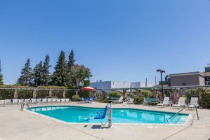 Pool at the Days Inn & Suites by Wyndham Sunnyvale in Sunnyvale, California