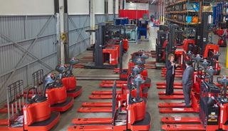 material handling equipment supplier sunnyvale Raymond West
