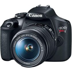 Canon - EOS Rebel T7 DSLR Camera with 18-55mm Lens - 2727C002