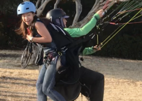parasailing ride service thousand oaks Los Angeles Powered paragliding