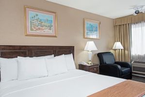 Guest room at the Howard Johnson by Wyndham Torrance in Torrance, California