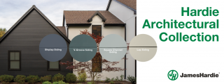 Artisan siding now a part of the Hardie Architectural Collection