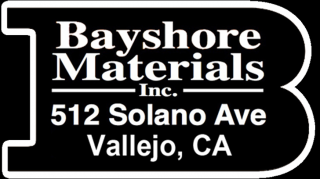 cement supplier vallejo Bayshore Materials Inc