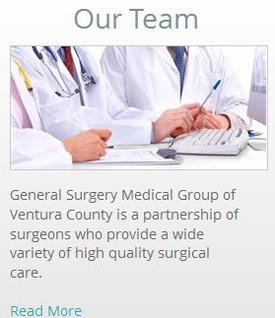 transplant surgeon ventura General Surgery Medical Group