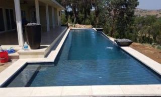 new contemporary pool design by SilverRock Pools