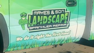 lawn sprinkler system contractor visalia Mayes&Son Landscape and sprinkler repair