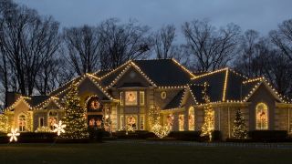 landscape lighting designer west covina Outdoor Christmas light hanging